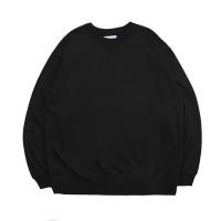 Sudadera en blanco para hombre, color morado veneciano, con inserción en V, 100% algodón, liso - details 1