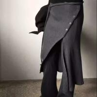 Conjunto de Pantalón y Falda de Cuerda Tejida de Moda Callejera para Mujeres 2025 - details 2