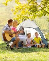 Silla Plegable para Acampar Negro Equipo de Sentado al Aire Libre - details 1