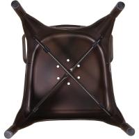 Juego de 4 Sillas de Comedor de Metal Vintage Industrial Adecuado para Uso Interior y Exterior - details 15