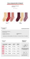 Nuevos calcetines japoneses de color sólido para niños, calcetines de lana para bebés para hombres y mujeres - details 1