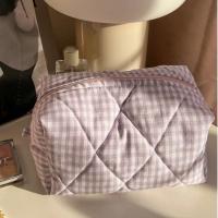 Bolsa de cosméticos pequeña, bonita bolsa organizadora de maquillaje de felpa, estuche para lápices, monedero de viaje, almacenamiento para el hogar - details 12