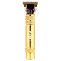 Kemei-cortadora de pelo profesional T9 para hombre, cortadora de pelo eléctrica con borde de Metal recargable, con acabado de barba y delineado, encendedor - details 0