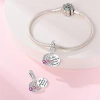 Abalorio Original de Plata de Ley 925 para mujer, abalorio de alta calidad adecuado para pulsera DIY, cuentas de amor para el Día de San Valentín, regalos de joyería para fiesta, nuevo - details 26
