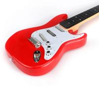 Guitarra eléctrica de 17 pulgadas para niños, instrumento Musical de 4 cuerdas, portátil, B - details 9