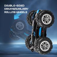 Coche teledirigido de doble cara con luces para niños, juguete con espray de 2,4G, carga directa, compatible con carga externa - details 6