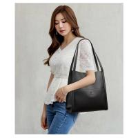 Bolso de hombro de cuero suave para mujer, bolsa de mano grande y sencilla de diseñador de lujo, nueva tendencia, 2023 - details 19