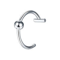 Anillo de Nariz de Acero Inoxidable Estilo Pendiente de Septum para Mujeres - details 10