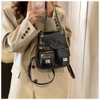 Diseño sentido nicho mochila plata amor de las mujeres nueva moda mochila versátil cadena cubo bolsa de viaje - details 22