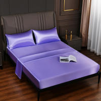 Sábana Ajustable de Seda de Morera 100% con Banda Elástica Antideslizante para Cama Individual Doble King Queen - details 9
