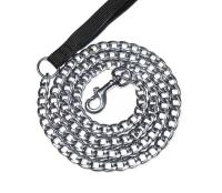 Barra hierro antimordida, metal 120CM, cadena perros, correa entrenamiento de Metal mascotas con mango suave para perros - details 5