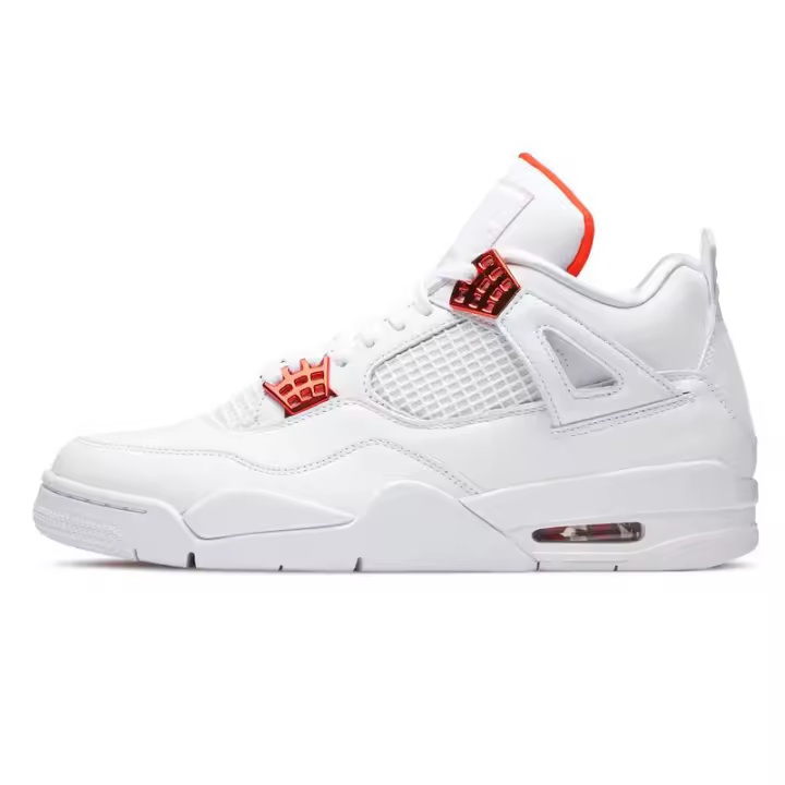 Entrenadores Gran Tamaño Zapatillas Baloncesto Hombre Zapatillas Mujer al aire libre, Zapatos de baloncesto con botones rojos y blancos - 1