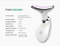 Dispositivo de belleza para rejuvenecimiento de la piel, masajeador Facial, vibración, Lifting, reafirmante, 3 colores - details 3
