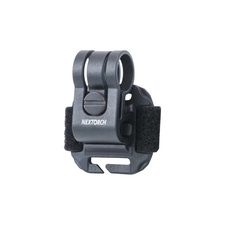 Abrazadera Táctica Nextorch GTK GLO-TOOB para Linterna Fuerte y Resistente a la Abrasión y Corrosión Compatible con Ops-core Arc Rail - 1