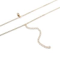 Nuevo vientre para mujer, cadenas de cintura cruzada, traje femenino, joyería corporal a la moda para niña - details 4
