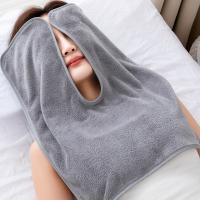Toalla de algodón con forma de U, turbante, suave, portátil, para el cuidado de la belleza, cómoda, gruesa, para masaje en el pecho, para el hogar - details 9