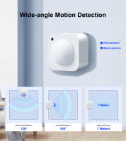 Sensor de Movimiento Inteligente GIRIER Detector de Movimiento Humano para Seguridad del Hogar - details 1
