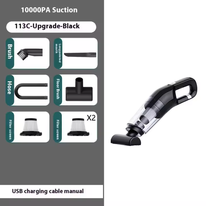 Cable Vertical Sin, 120W,19000Pa,4000mAh, Para Coche, Oficina, Hogar - 1