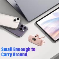 Mini Batería de Alimentación Portátil de 5000mAh Carga Rápida Dual Cable Batería Externa - details 2