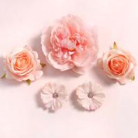 Cabeza de flores artificiales de rosas mezcladas, flores falsas para decoración del hogar, decoración de boda, manualidades, regalos, adorno, accesorios de guirnalda - details 4