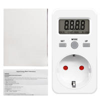 Medidor de energía Digital, vatímetro, toma de voltaje, consumo de energía, vatios, CA 230V, 16A, Analizador de electricidad, probador de Monitor - details 12