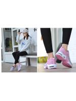 Zapatillas de correr transpirables para mujer, zapatos informales ligeros con cojín de aire, tenis para caminar - details 17