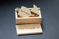 Memoria USB JASTER en Caja de Madera 128GB Diseño Creativo de Fotografía Regalo de Estudio - details 3