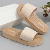 Zapatillas de tacón medio frescas y ligeras con suela suave y cómoda antideslizantes a la moda para mujer - details 3