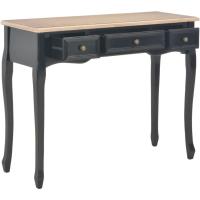 Mesa de entrada recibidor consola 3 cajones madera MDF mesa auxiliar pasillo vestíbulo comedor teléfono llaves mueble aparador tocador - details 10