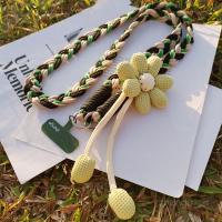 Correa de Teléfono Lanyard para Mujeres Estilo LargoinsCuerda trenzada hecha a mano de flor de viento, duradera, anti-pérdida para exteriores - details 21