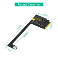 Placa de expansión de disco duro SSD, adaptador M.2 PCIE 2230 para Rog Ally, 2280 conversión manual a 4,0, NVME m-key - details 3