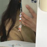 Cordón para teléfono Goldfish Y2k, estilo océano, hecho a mano, correa para teléfono, abalorio para teléfono, cadena para móvil con cuentas Kawaii, llavero para bolso - details 3