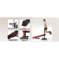ISE Banco de pesas multifuncional con soporte de mancuernas ajustable SY-544