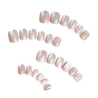 Uñas postizas cortas de Ojos de gato para decoración de uñas, ambiente de primavera, decoración de manos, arte de uñas - details 5