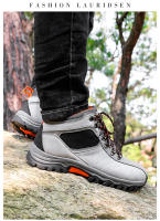 Botas de senderismo antideslizantes para hombre, zapatos de acampada al aire libre, senderismo y Trekking con cordones, zapatillas de caza y escalada, gran oferta - details 16