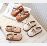 Zapatos de cuero de suela suave para niña, zapatos antideslizantes de princesa para niño, zapatos de flores bordadas para niño, zapatos Mary Jane informales versátiles de primavera - details 3