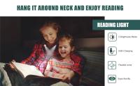 New Adjustable Rechargeable Hands-Free LED Neck Hung Reading Lamp - Top-Quality, Convenient and Long-Lasting USB Neck Light with - details 0