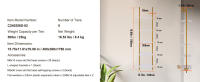 SucceBuy Estante para tuberías industriales, estantes de madera rústica para montaje en pared, estante de almacenamiento flotante para cocina, dormitorio, baño - details 8