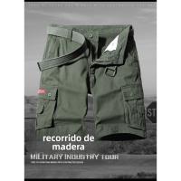 Pantalones Cortos Tácticos Transpirables para Hombre Verano 2025 con 6 Bolsillos Útiles - details 0