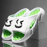 OURANNI Zapatillas deportivas ligeras con estampado de dibujos animados para hombre, para interior/exterior, para ducha, vacaciones en la playa, modernas y versátiles para uso diario informal de parejas, estructura duradera de EVA, diseño unisex - details 14