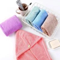 Secador de Cabello de Microfibra Mágica Secado Rápido Absorción de Agua Gorro de Baño para Mujeres - details 1