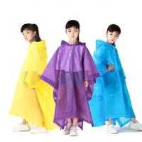 chubasquero niño poncho impermeable Chubasquero impermeable de Eva para niños, ropa de lluvia ligera para viajes y senderismo al aire libre, nueva moda - details 0