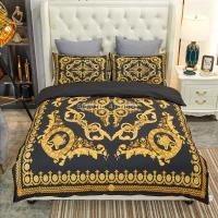 Juego de Ropa de Cama Nórdica de Lujo 3D Funda de Edredón Suave de Jacquard Estilo Europeo - details 9