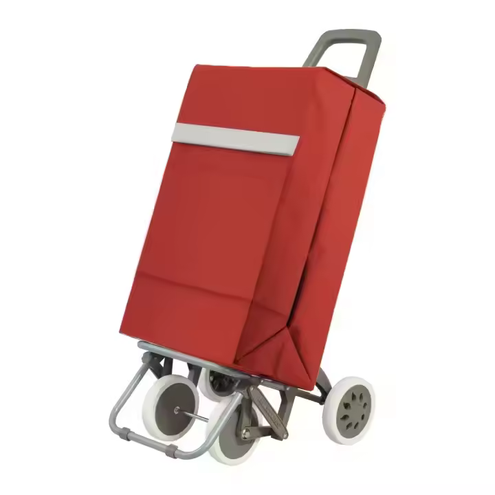 Multi Carro Carrito de Compra Plegable Ligero 90x30x39cm 4 Ruedas Resistentes - Capacidad de Carga 40 Litros - 1