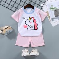 Conjunto de Manga Corta para Niños Puro Algodón Camisetas de Verano para Bebés - details 7