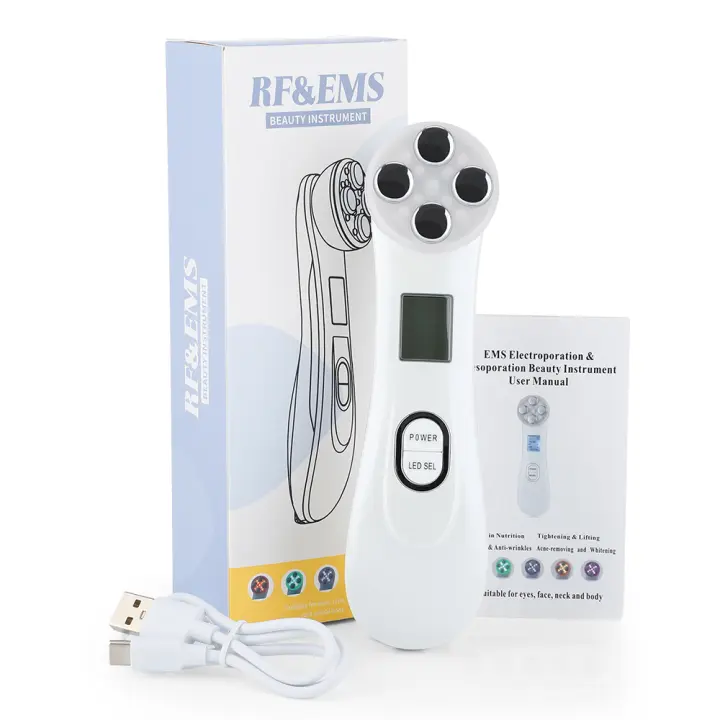 Máquina de Elevación RF PARA EL Dispositivo de Belleza de Luz Roja y Azul LED 5 en 1 - 1