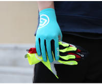 Guantes antideslizantes de dedo completo para ciclismo, manoplas de tela de LICRA para bicicleta de montaña, equipo de ciclismo de carretera - details 14