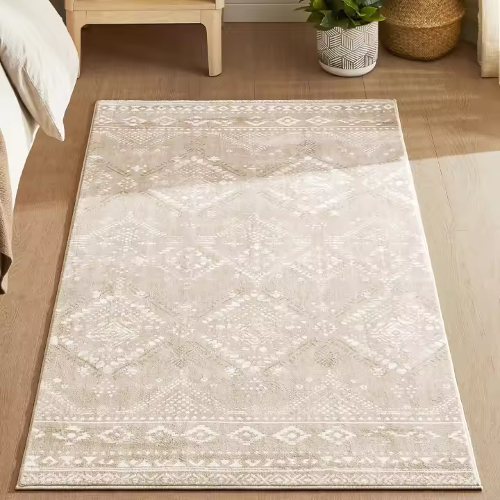 Alfombra Moderna Antideslizante 80 x 150 cm Alfombra Lavable a Máquina - 1