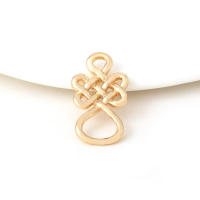 Pulsera de Tirantes Geométricos de Latón Dorado 18K Clasps para Hacer Joyería DIY - details 128