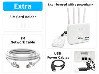 Enrutador inalámbrico BDI 4GX/Plus Wi-Fi 6 con VoLTE -- B936-V3 - details 5